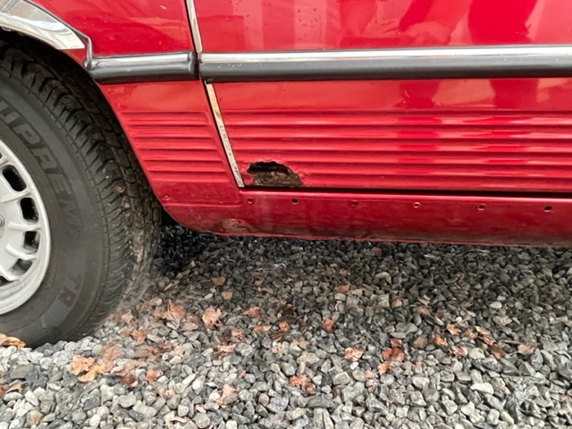 Mercedes 380 SL R107 Roadster Red + Beige Leder ( Bobby Ewing Look ) Project