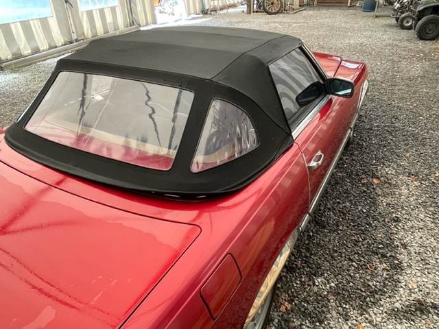 Mercedes 380 SL R107 Roadster Red + Beige Leder ( Bobby Ewing Look ) Project